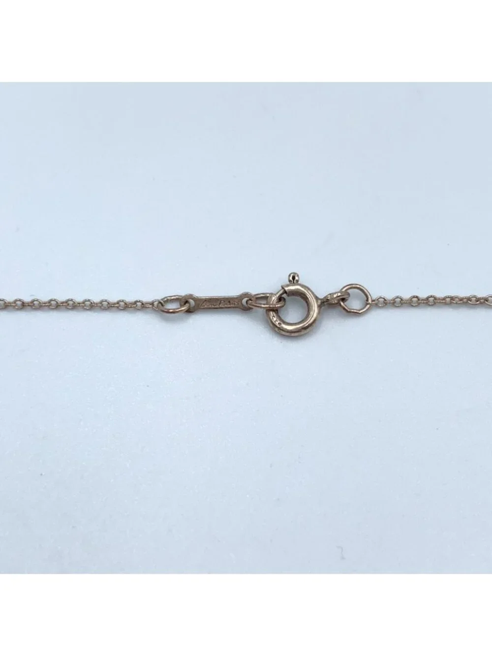 Tiffany & Co Small Cross 925 Sterling Silver Necklace